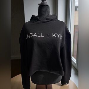 Kendall & Kylie Black Cowl Neck Sweater